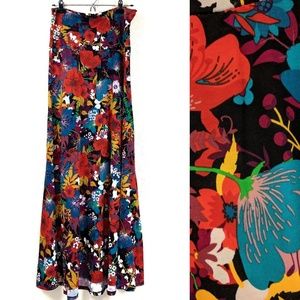 Lularoe Moody Floral Maxi Skirt F47